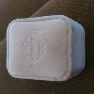 Aquamarise Engagement Ring an Wedding Band